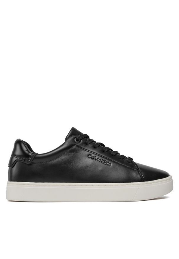 Calvin Klein Sneakersy Clean Cupsole Lace Up HW0HW01863 Czarny. Kolor: czarny