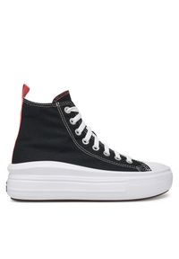 Trampki Converse. Kolor: czarny. Obcas: na platformie