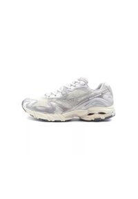Buty męskie Mizuno Wave Rider 10 mizuno snow white/white sand/nimbus cloud. Kolor: biały. Model: Mizuno Wave