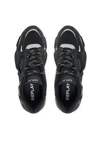 Replay - REPLAY Sneakersy GMS9M .000.C0017T Czarny. Kolor: czarny. Materiał: materiał #6