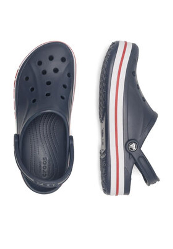Crocs Klapki BAYABAND CLOG 205089-4CC Granatowy. Kolor: niebieski. Materiał: syntetyk, materiał