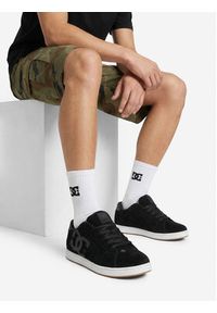 DC Shoes Sneakersy EO-NET SE DC03260001 Czarny. Kolor: czarny. Materiał: nubuk, skóra #5