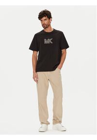 Michael Kors T-Shirt CT552LN1V2 Czarny Regular Fit. Kolor: czarny. Materiał: bawełna #3