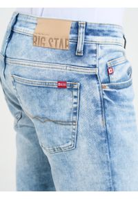Big-Star - Jeansy męskie marmurkowe jasnoniebieskie Jeffray 245. Stan: obniżony. Kolor: niebieski. Styl: klasyczny #5