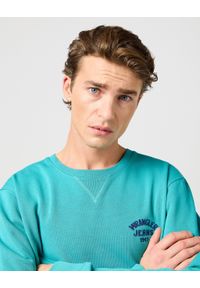 Wrangler - WRANGLER MĘSKA BLUZA WRANGLER SMALL LOGO CREW LATIGO BAY 112364095 #3