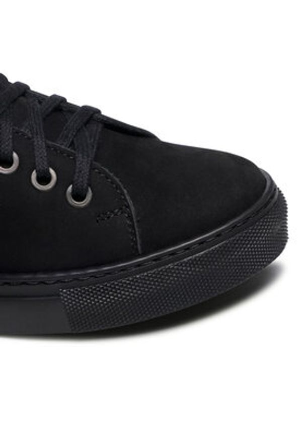 QUAZI Sneakersy QZ-52-05-000866 Czarny. Kolor: czarny. Materiał: nubuk, skóra