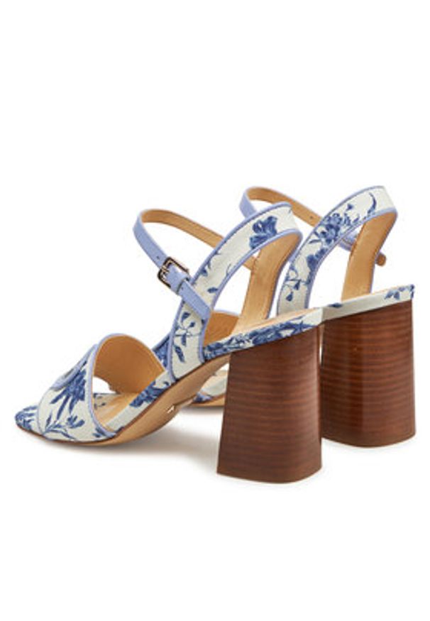 Guess Sandały FLJGA2 FAP03 Niebieski. Kolor: niebieski. Materiał: skóra