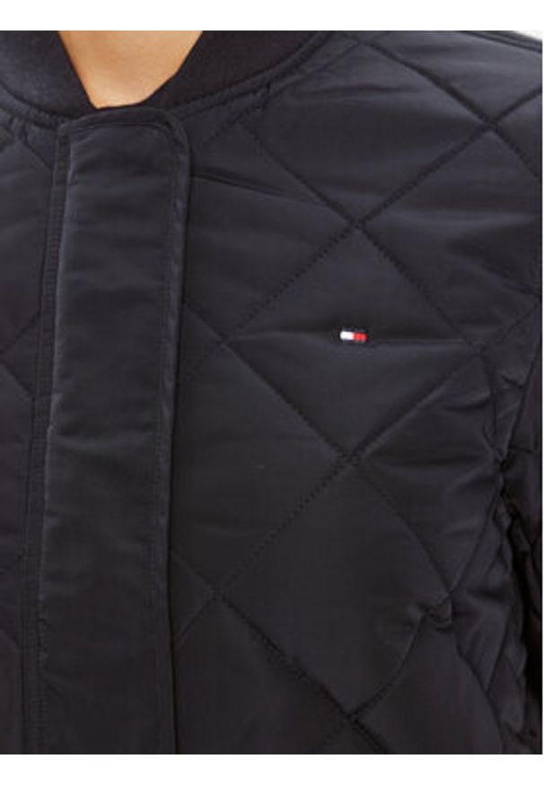 TOMMY HILFIGER - Tommy Hilfiger Kurtka przejściowa WW0WW42376 Granatowy Regular Fit. Kolor: niebieski. Materiał: syntetyk