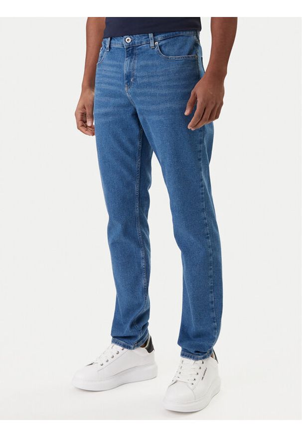 Karl Lagerfeld Jeans Jeansy B1M10034 Niebieski Skinny Fit. Kolor: niebieski