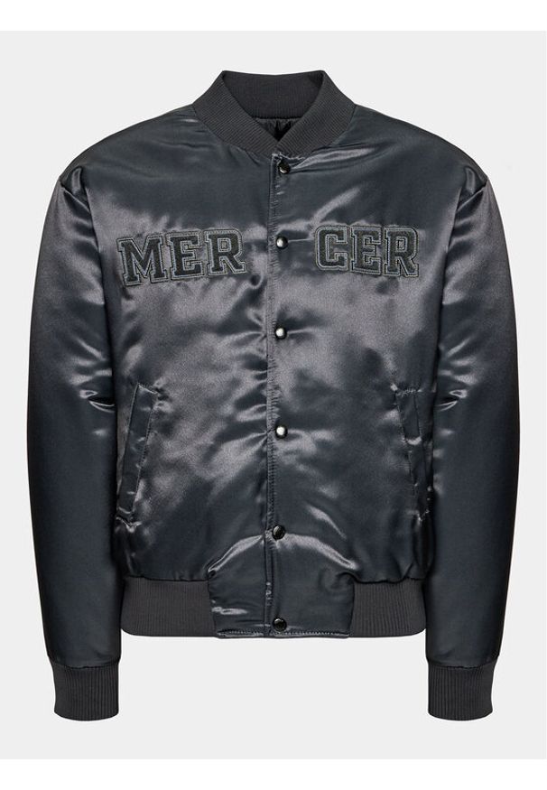 Mercer Amsterdam Kurtka bomber Unisex The Varsity MEAP233003 Szary Classic Fit. Kolor: szary. Materiał: syntetyk