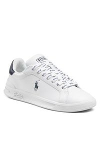 Polo Ralph Lauren Sneakersy Hrt Ct II 809829824003 Biały. Kolor: biały. Materiał: skóra #7