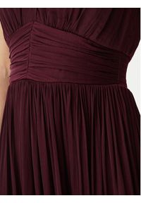 Morgan Sukienka wieczorowa 261-RLOUNA Bordowy Regular Fit. Kolor: czerwony. Materiał: syntetyk. Styl: wizytowy #3