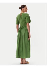Weekend Max Mara Sukienka codzienna Brozno 2515621082 Zielony Relaxed Fit. Okazja: na co dzień. Kolor: zielony. Materiał: bawełna. Typ sukienki: proste. Styl: casual #5