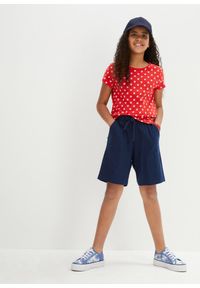 bonprix - T-shirt z czystej bawełny organicznej (2 szt.). Kolor: czerwony. Materiał: bawełna #3