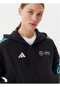 Adidas - adidas Bluza Mercedes - AMG Petronas Formula One Team DNA JV5436 Czarny Loose Fit. Kolor: czarny. Materiał: bawełna #4