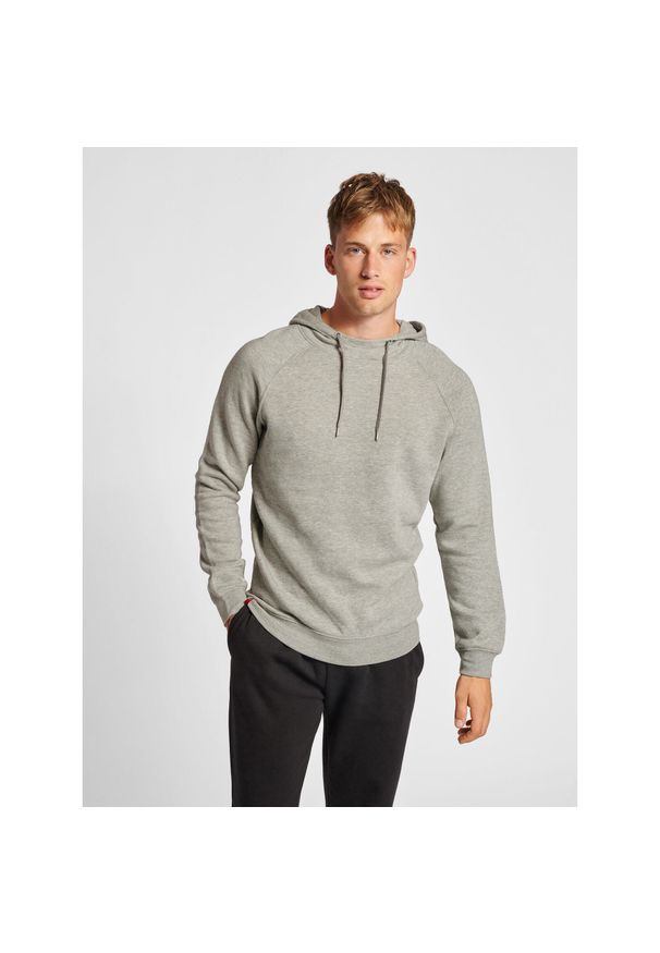Hummel - Bluza Hmlred Classic Hoodie. Typ kołnierza: kaptur. Kolor: szary. Materiał: jersey