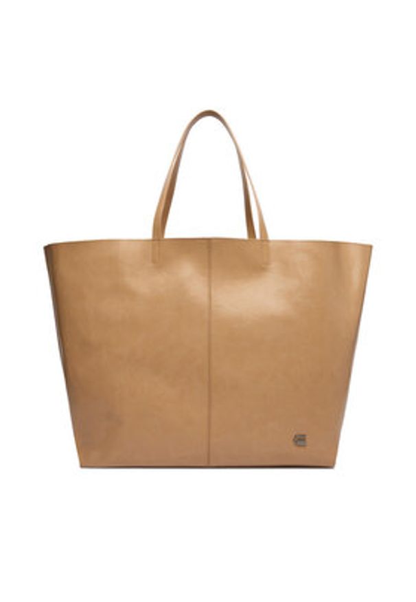 G-Star RAW - G-Star Raw Torebka C-LDA8145A Beżowy. Kolor: beżowy. Materiał: skórzane