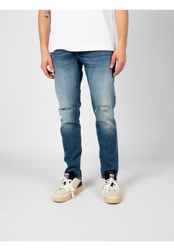 Diesel Jeansy "D-Strukt" | A12025-R9C87 | Mężczyzna | Niebieski. Kolor: niebieski. Styl: elegancki, klasyczny