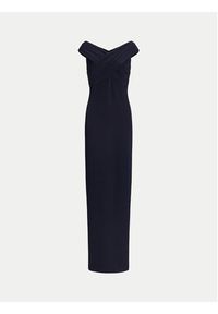 Lauren Ralph Lauren - LAUREN RALPH LAUREN Sukienka wieczorowa 253936391003 Granatowy Slim Fit. Kolor: niebieski. Materiał: syntetyk. Styl: wizytowy #5