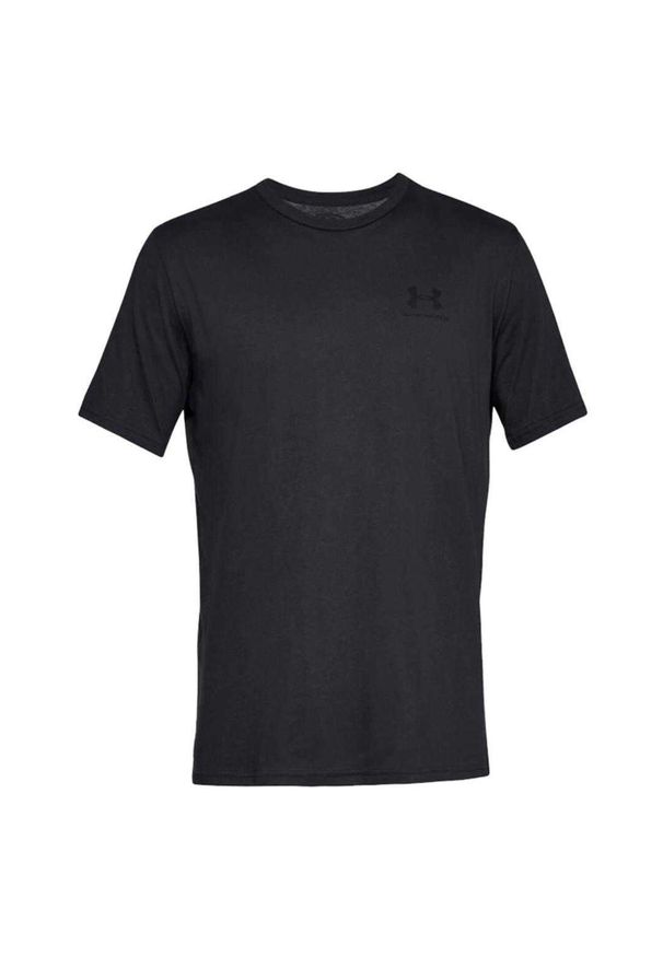 Under Armour - Męska Koszulka Sportowa. Kolor: czarny