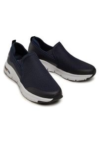 skechers - Skechers Sneakersy Banlin 232043/NVY Granatowy. Kolor: niebieski. Materiał: materiał #3