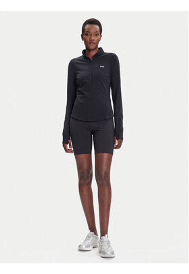 Under Armour Bluza techniczna Ua Motion 6001618 Czarny Slim Fit. Kolor: czarny. Materiał: syntetyk