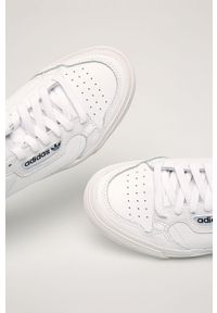 adidas Originals - Buty skórzane Continental Vulc. Nosek buta: okrągły. Zapięcie: sznurówki. Kolor: biały. Materiał: skóra. Szerokość cholewki: normalna #4