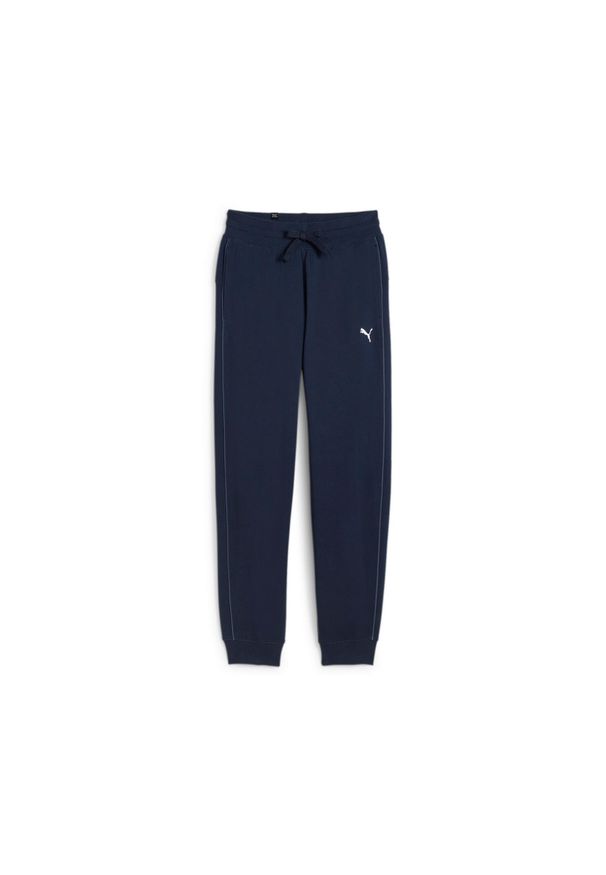 Puma Spodnie Her High-Waist Tr 67788914. Stan: podwyższony. Kolor: niebieski. Długość: długie