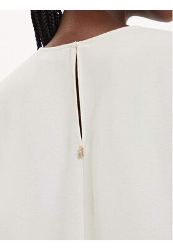 Liu Jo Bluzka WF4481 T0347 Écru Regular Fit. Kolor: kremowy. Materiał: syntetyk