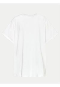 DKNY Sport T-Shirt DPPT5894 Biały Regular Fit. Kolor: biały. Materiał: bawełna. Styl: sportowy