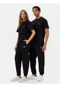 Lacoste Spodnie dresowe XH2750 Czarny Regular Fit. Kolor: czarny. Materiał: bawełna #6