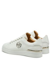 Philipp Plein - PHILIPP PLEIN Sneakersy SAES USC0670 PLE010 Biały. Kolor: biały. Materiał: skóra #4