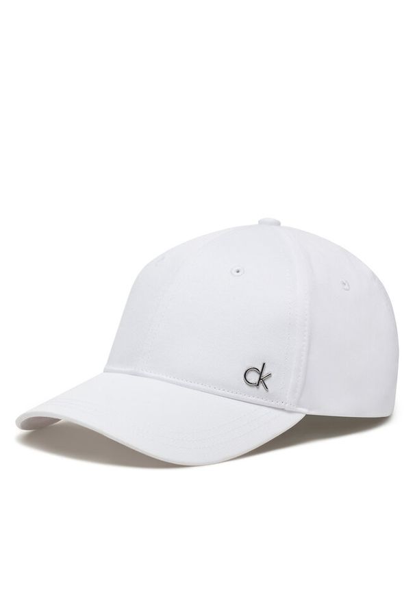 Czapka z daszkiem Calvin Klein. Kolor: biały