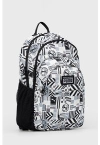 Puma plecak męski kolor biały duży wzorzysty. Kolor: biały. Materiał: materiał #3