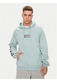 Vans Bluza Boxed VN000HP1 Niebieski Regular Fit. Kolor: niebieski. Materiał: bawełna #1