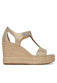 Espadryle MICHAEL Michael Kors. Kolor: złoty