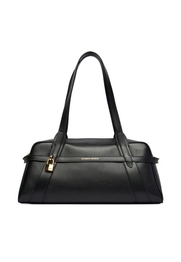 Elisabetta Franchi Torebka BS-31N-62E2-V10000 Czarny. Kolor: czarny. Materiał: skórzane