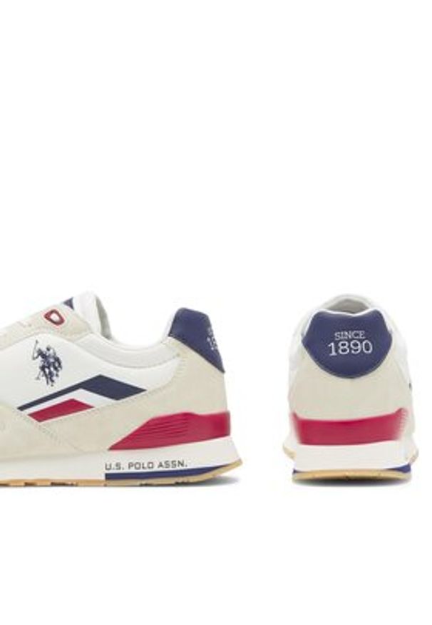 U.S. Polo Assn. Sneakersy TABRY003B Biały. Kolor: biały. Materiał: materiał