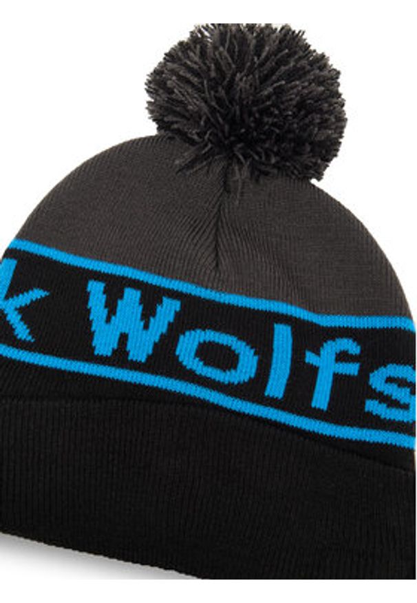 Jack Wolfskin Czapka Jack A65240 Czarny. Kolor: czarny. Materiał: akryl