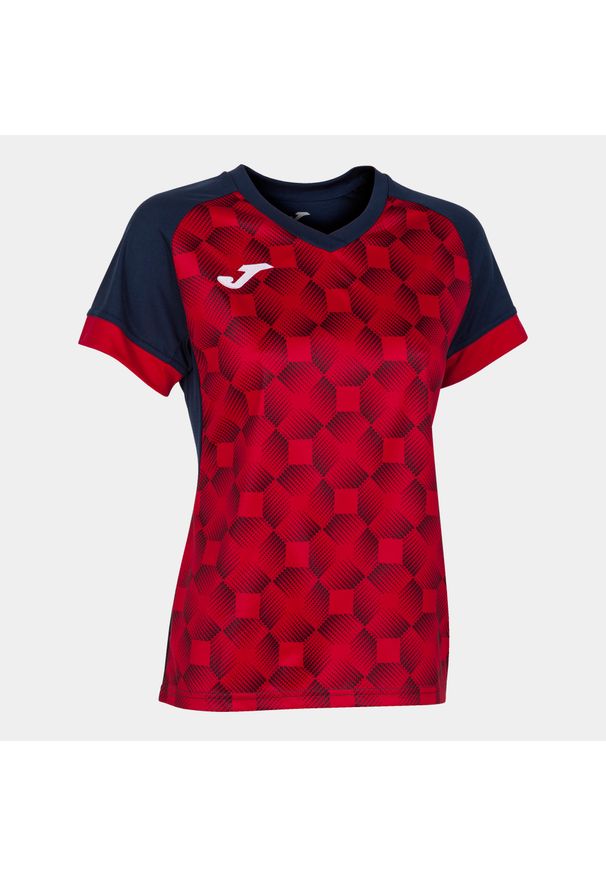 Koszulka do piłki nożnej damska Joma Supernova III. Kolor: czerwony, niebieski, wielokolorowy. Sport: piłka nożna