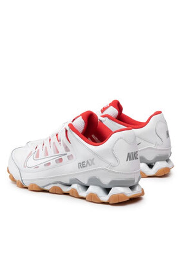 Nike Sneakersy Reax 8 Tr Mesh 621716 103 Biały. Kolor: biały. Materiał: skóra