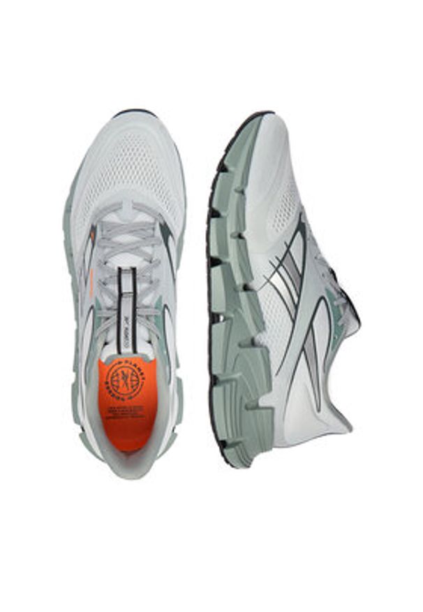 Reebok Buty do biegania EO-FLOATZIG 2 100244495 Szary. Kolor: szary. Materiał: materiał