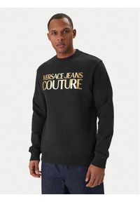 Versace Jeans Couture Bluza 80GAIT00 CF01T Czarny Regular Fit. Kolor: czarny. Materiał: bawełna #1