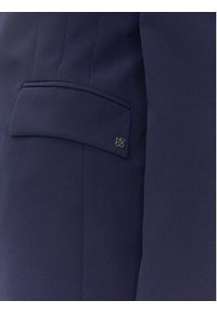 Hugo - HUGO Marynarka Asmalla-1 50533901 Granatowy Slim Fit. Kolor: niebieski. Materiał: syntetyk