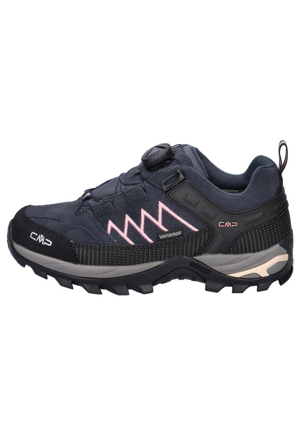 Buty sportowe trekkingowe damskie CMP Rigel. Kolor: czarny, różowy, wielokolorowy. Materiał: tworzywo sztuczne, materiał, skóra. Szerokość cholewki: normalna. Styl: sportowy