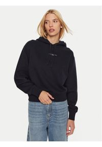 TOMMY HILFIGER - Tommy Hilfiger Bluza WW0WW42896 Granatowy Regular Fit. Kolor: niebieski. Materiał: bawełna