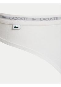 Lacoste Komplet 3 par stringów 8F1341 Kolorowy. Materiał: bawełna. Wzór: kolorowy #5