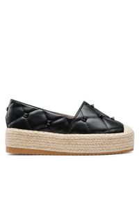 DeeZee Espadryle WS020610-01 Czarny. Kolor: czarny. Materiał: skóra #3