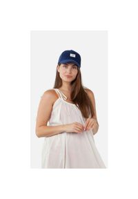 Czapka z daszkiem Barts Begonia. Kolor: niebieski. Styl: casual