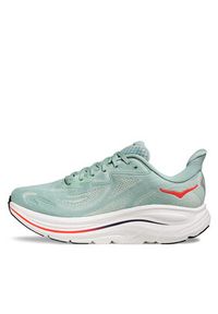 HOKA - Hoka Buty do biegania Clifton 10 1162030 Zielony. Kolor: zielony. Materiał: materiał #7